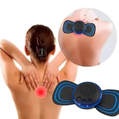 Mini Massageador Portátil Elétrico. Alivia Dores Corpo Pescoço, lombar